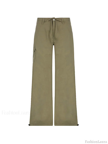 Straight Leg Pocket Cargo Pants