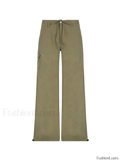 Straight Leg Pocket Cargo Pants