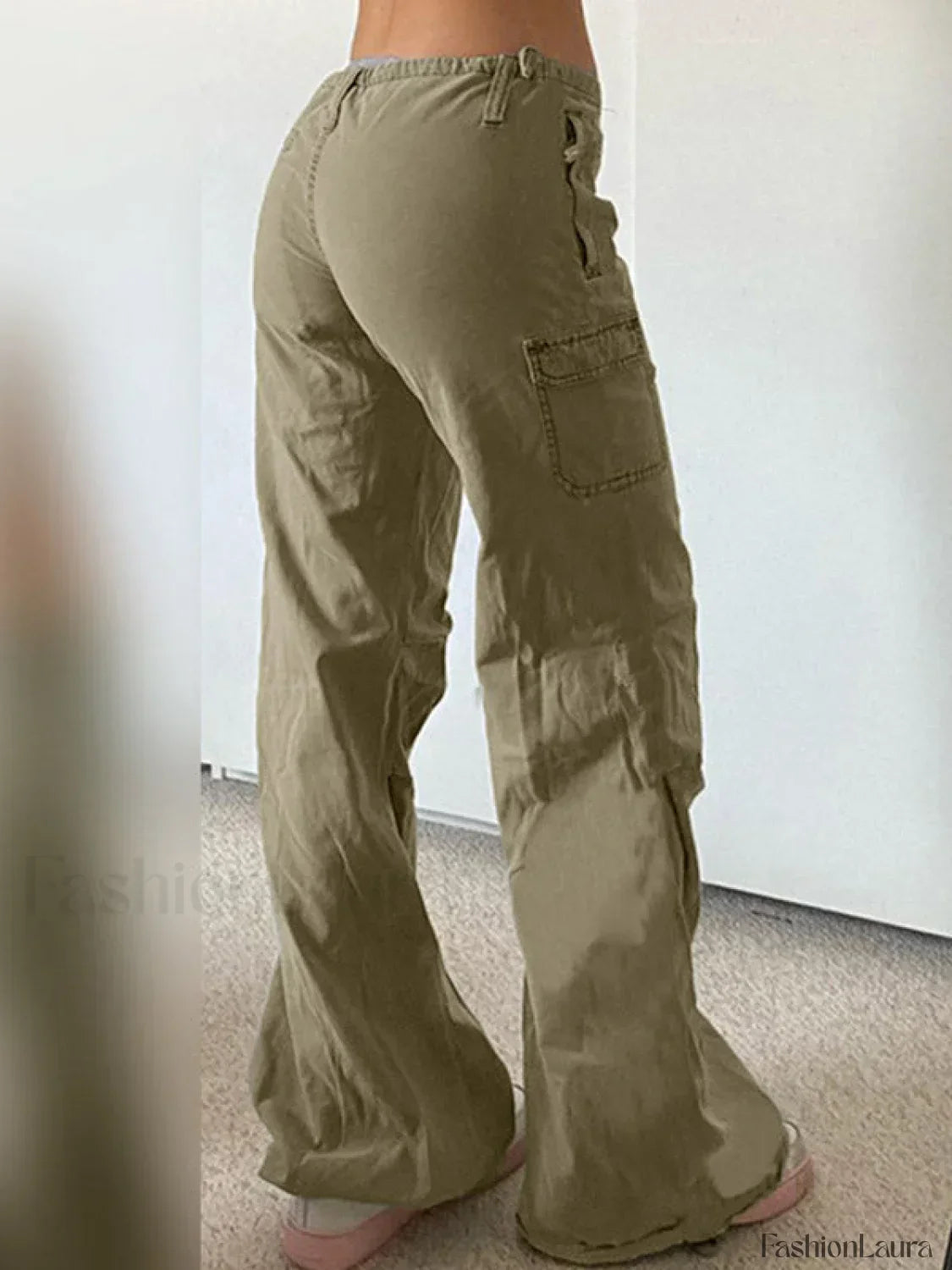 Straight Leg Pocket Cargo Pants
