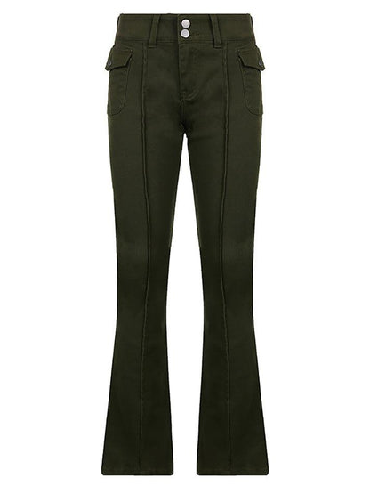 Vintage Low Rise Woven Pants