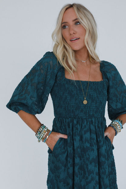 Capistrano Maxi Dress - Green - Pre Order
